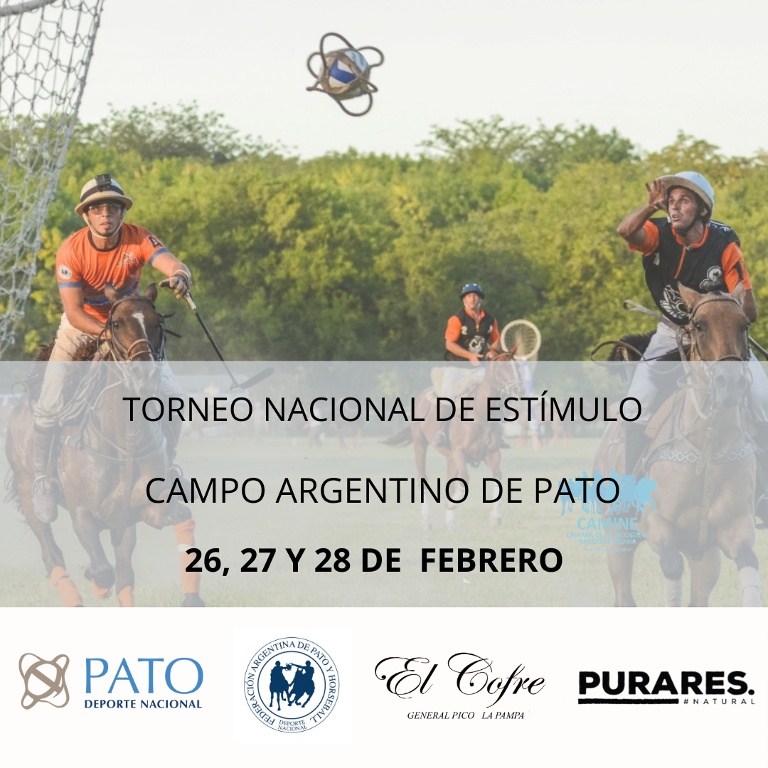 NUEVA REPROGRAMACIÓN 18, 19 Y 20 DE MARZO – TORNEO ESTÍMULO