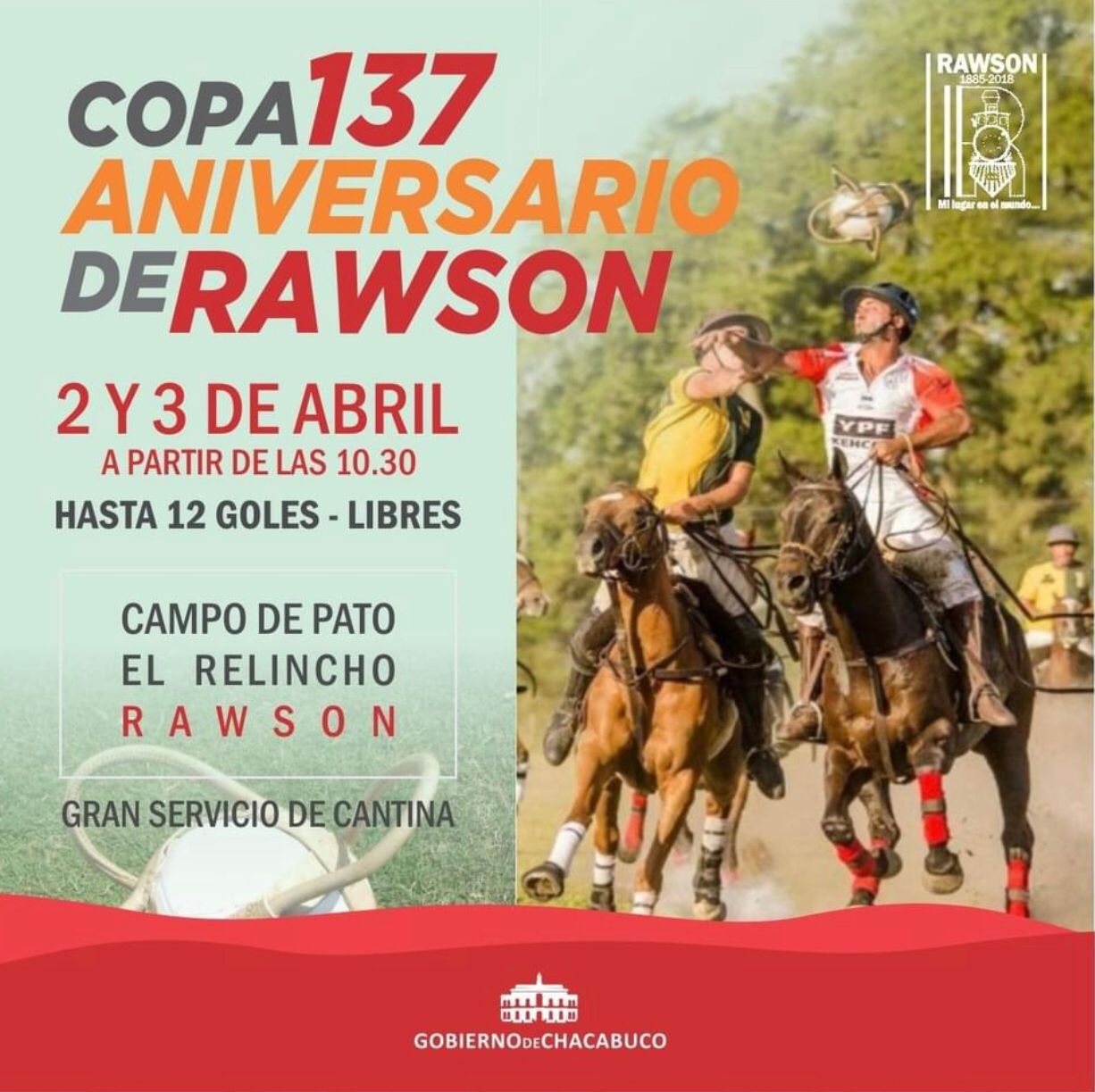 COPA 137° ANIVERSARIO DE LA CIUDAD DE RAWSON