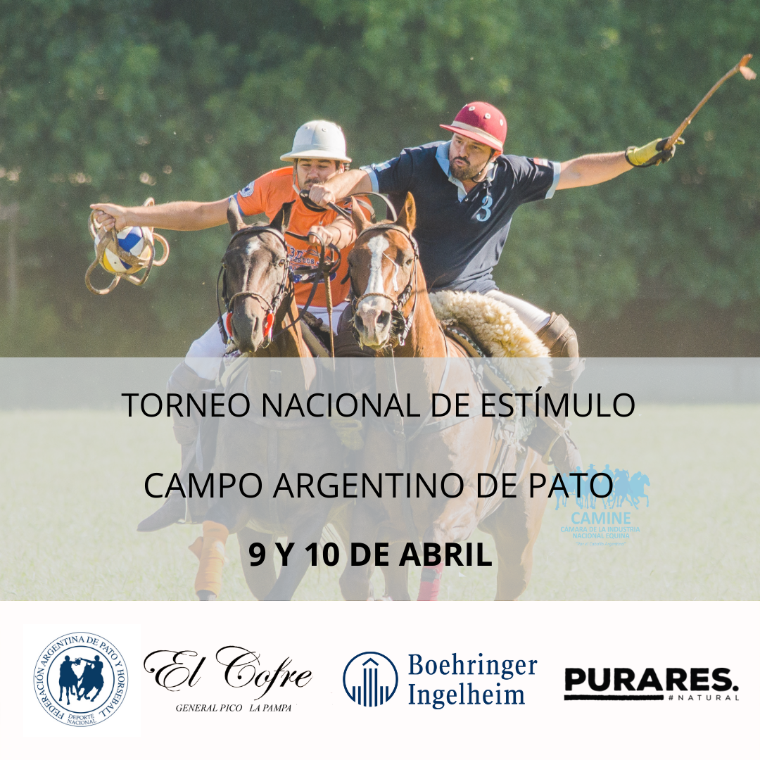 EL CAMPO ARGENTINO SE VISTE DE PATO – 9 Y 10 DE ABRIL