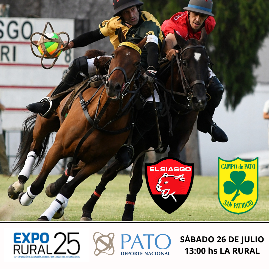 El Siasgo VS San Patricio. La Rural se viste de Pato.