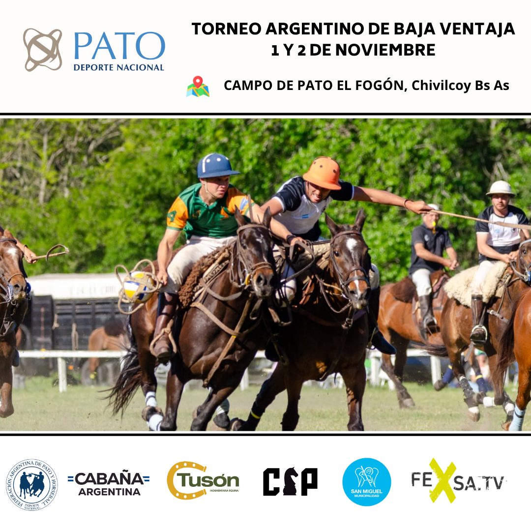 El Fogón será sede del TORNEO ARGENTINO DE BAJA.