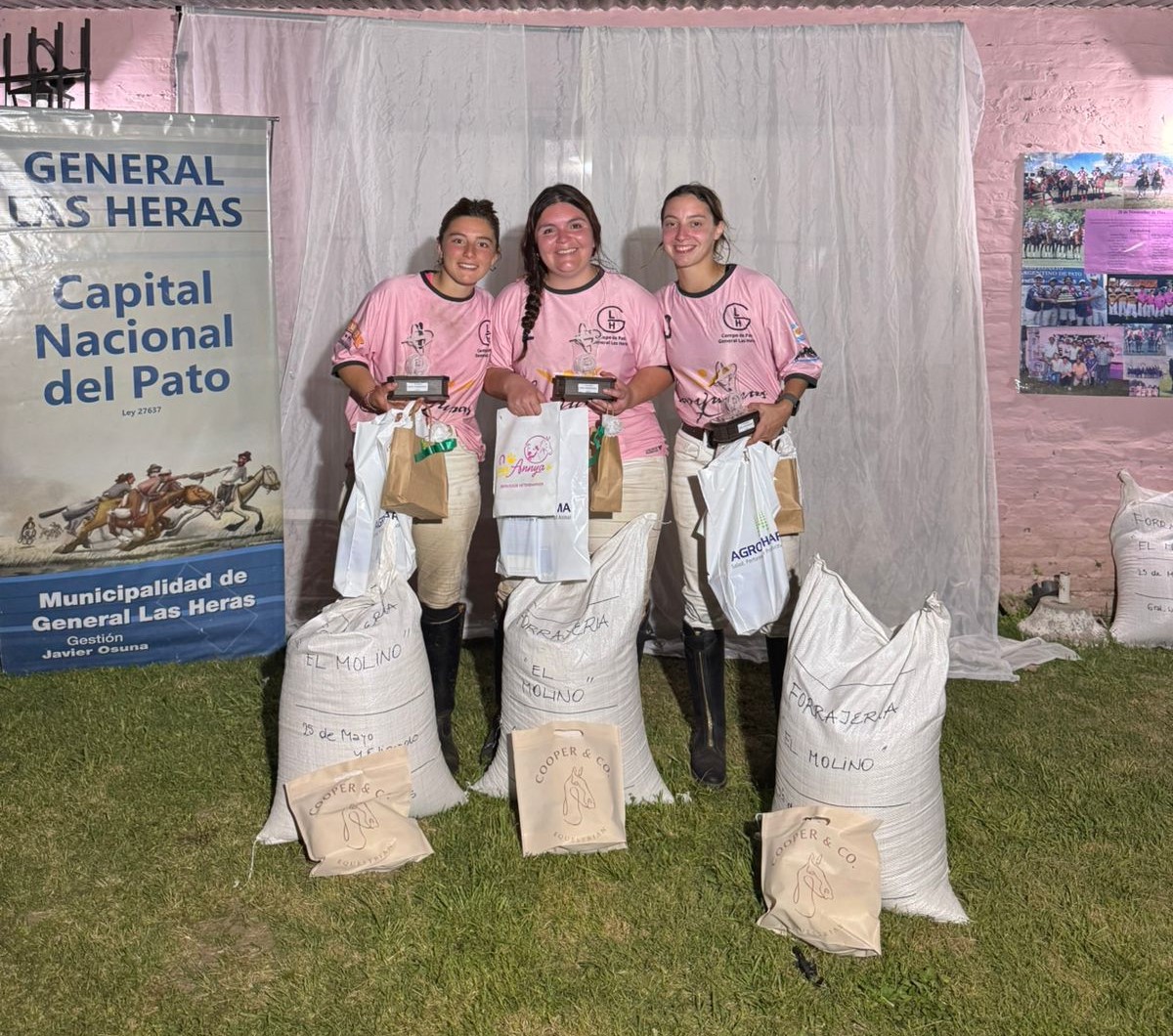LAS HERAS sumó un nuevo triunfo en el PATO FEMENINO