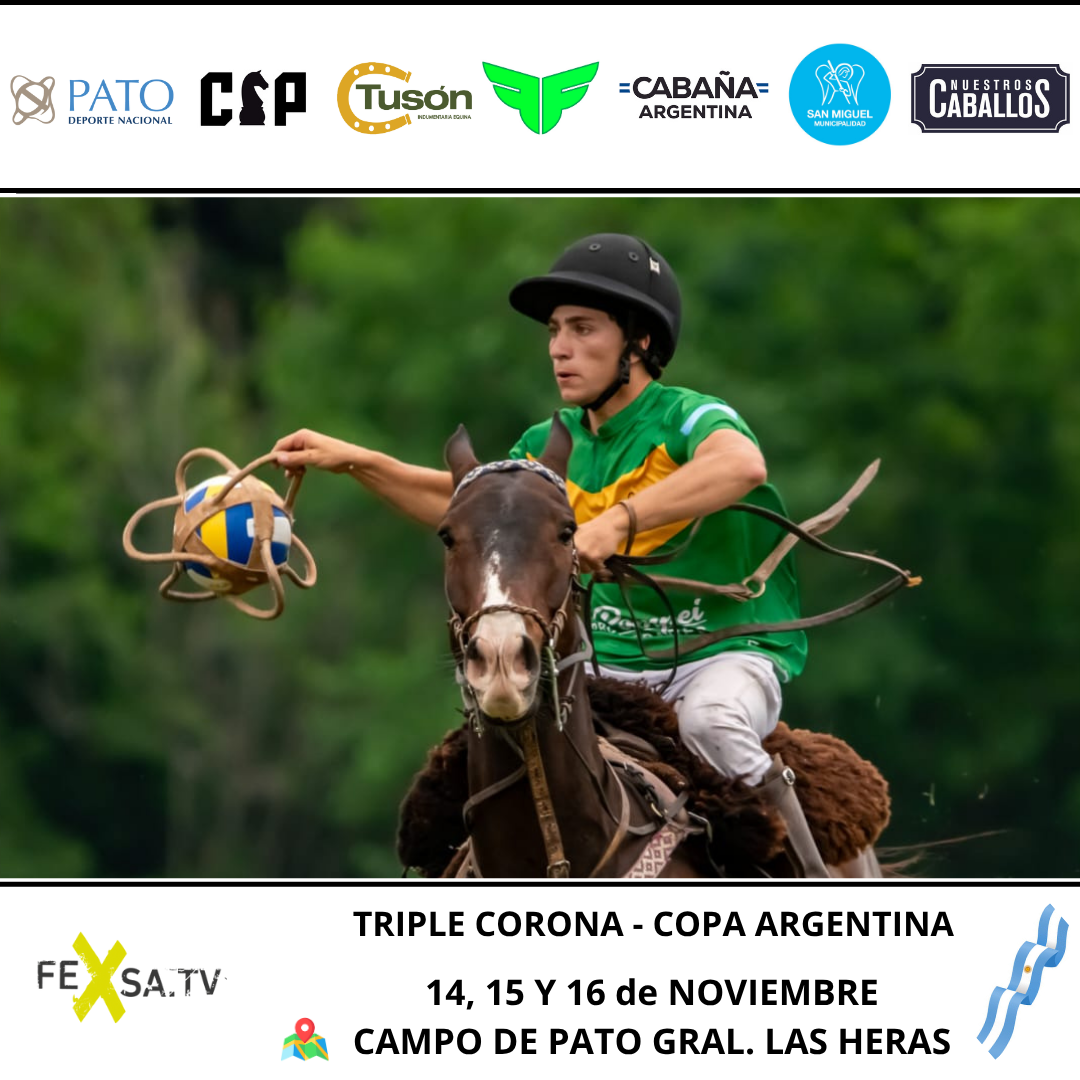 La Copa Argentina se realizará en el marco de la Fiesta Nacional del Pato.