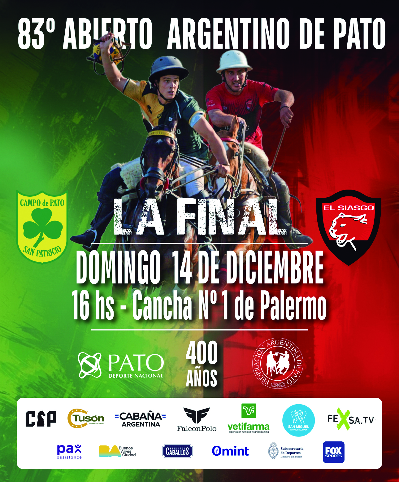 El Siasgo VS San Patricio. La Gran Final!!