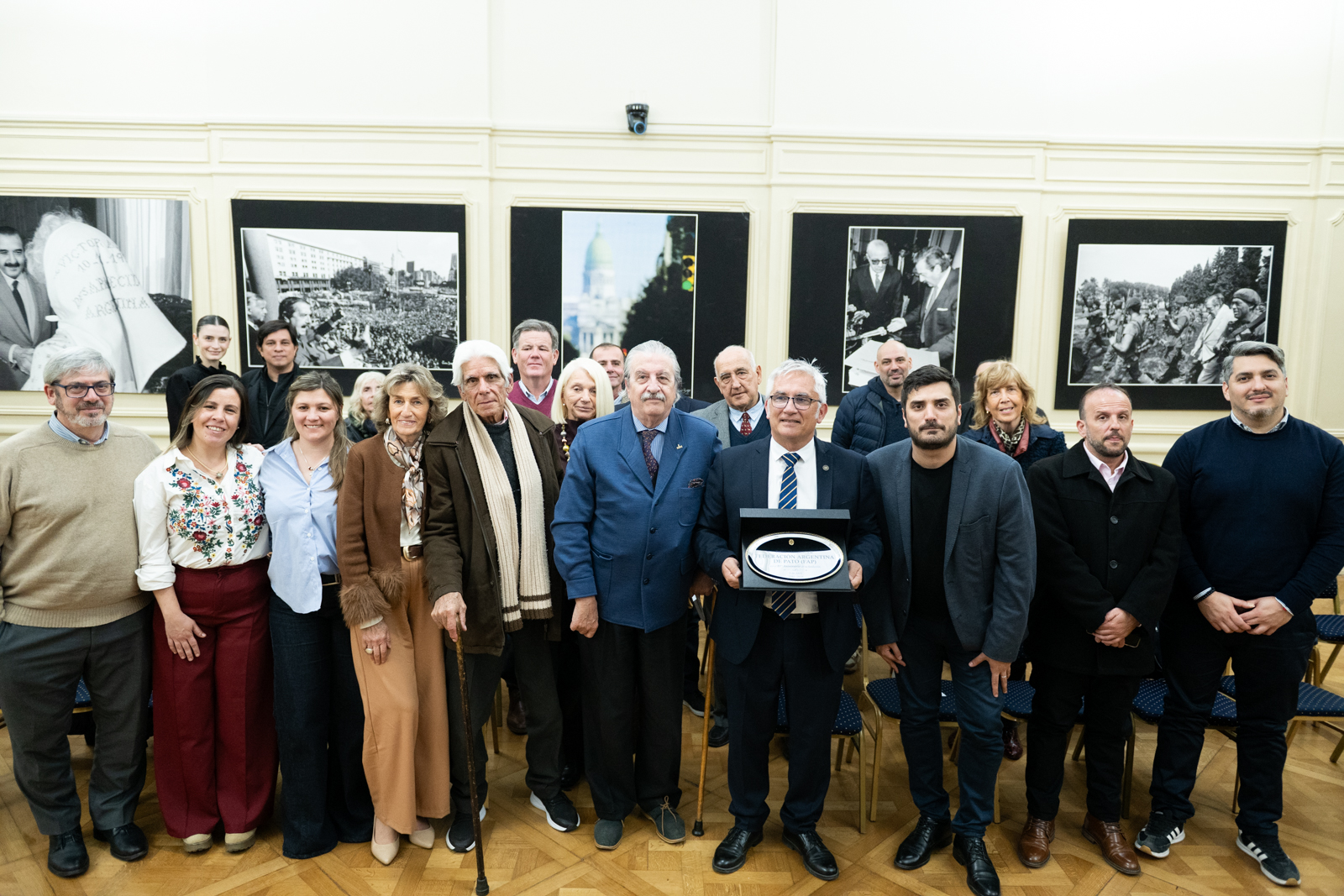 Sentido homenaje a la Federación Argentina de Pato por sus 85º Aniversario
