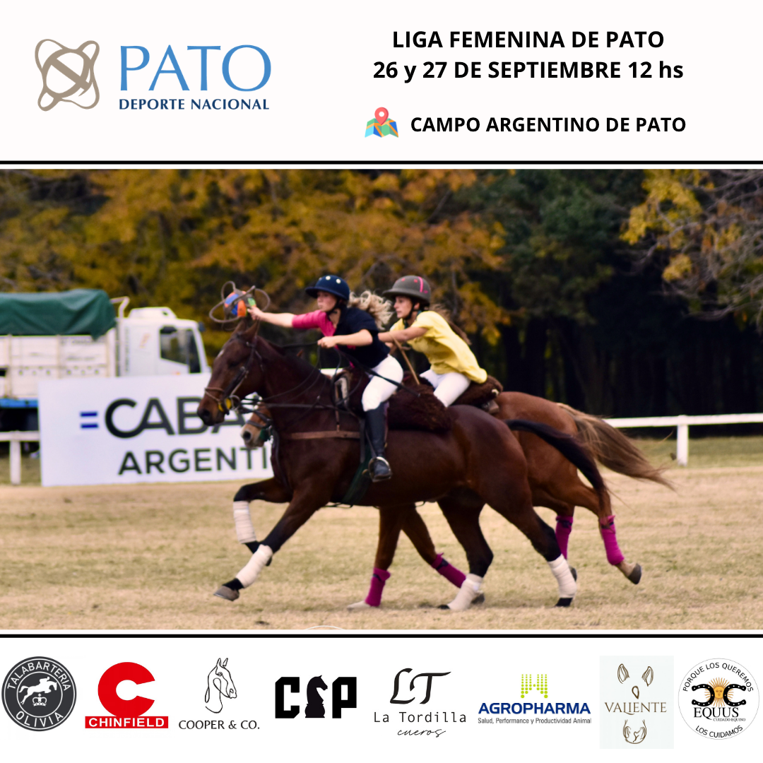 Cuatro equipos se enfrentan en una nueva fecha de PATO FEMENINO