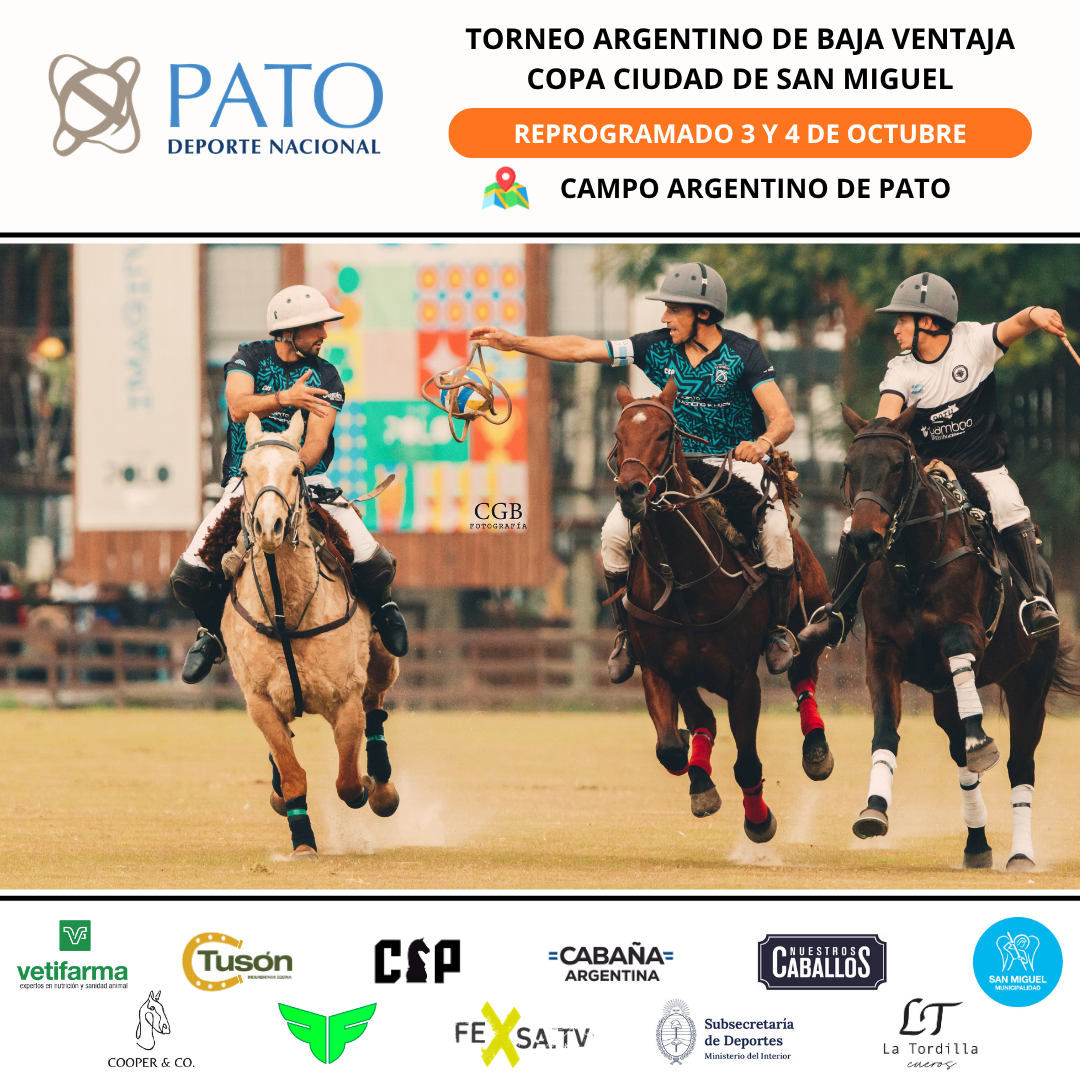 ATENCIÓN REPROGRAMACIÓN. Torneo Argentino de Baja.