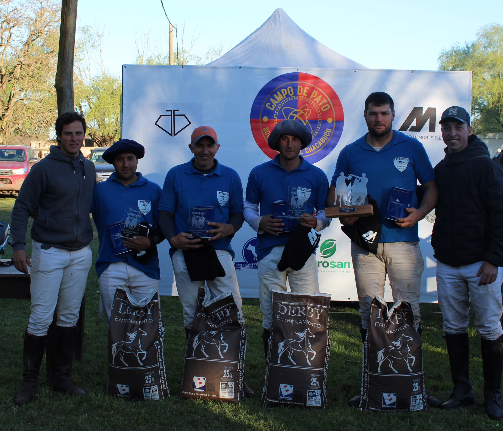 Arransante triunfo de LAS ACACIAS – EL FOGÓN en la Copa Aniversario del Centro Tradicionalista El Mojón.